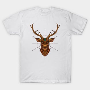 Geometric Manda Deer T-Shirt